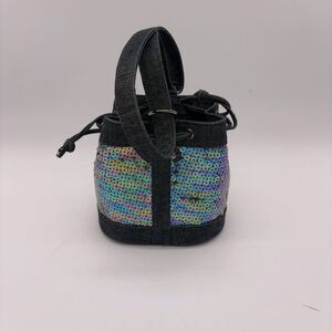 CHANEL Iridescent Sequin Mini Bag